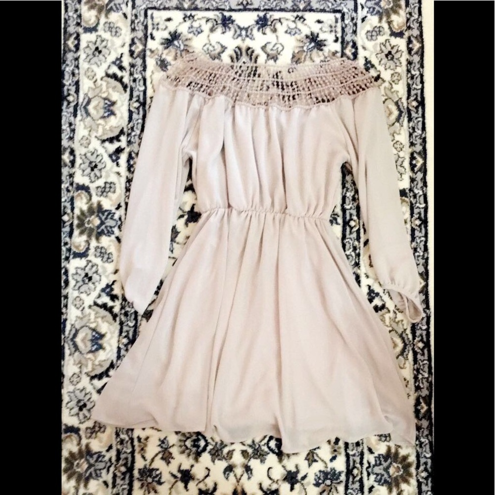 Beige Dress